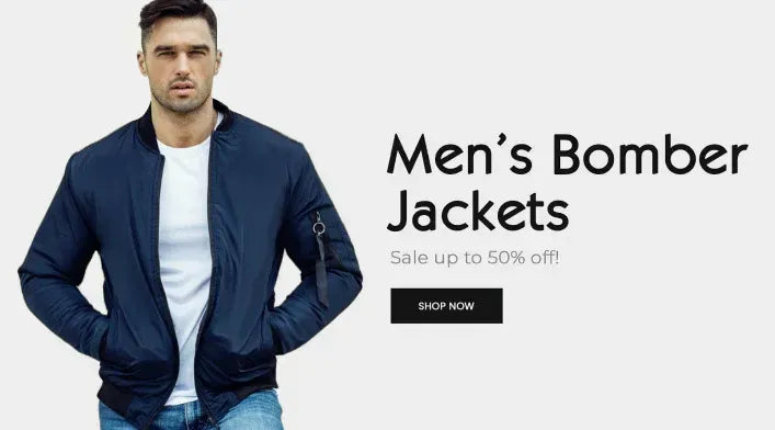 Men's Bomber Jackets by EZ Wore
