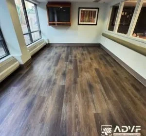Modern-hallway-with-wood-style-flooring